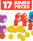 Critter Set Magnetic Foam Blocks