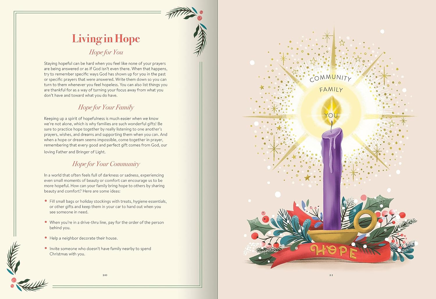 &#39;Tis the Season Family Advent Activity Book: Devotions, Recipes, and Memories of the Christmas Season by Ink &amp; Willow