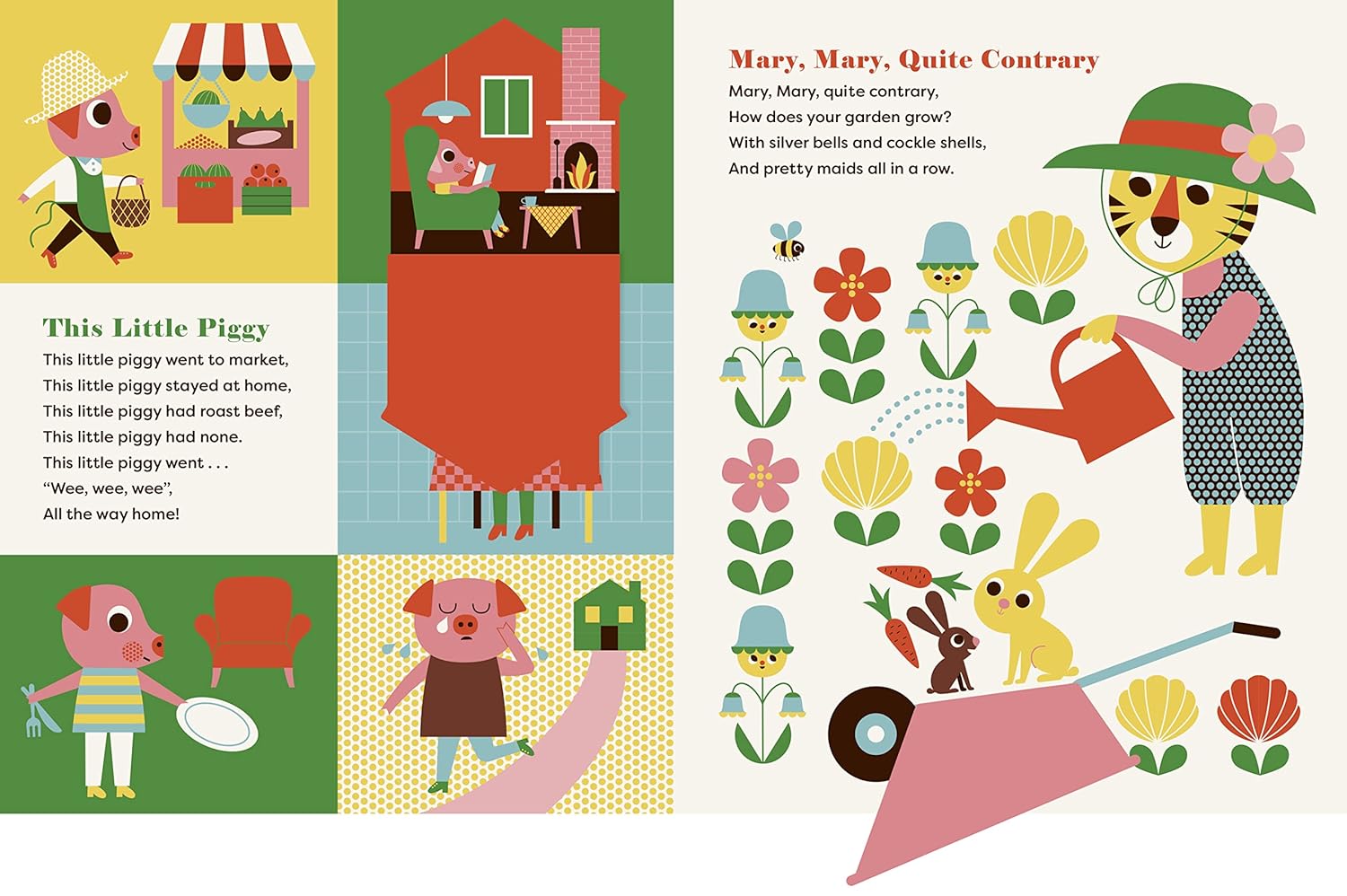 My First Lift-The-Flap Nursery Rhymes by Ingela P. Arrehenius