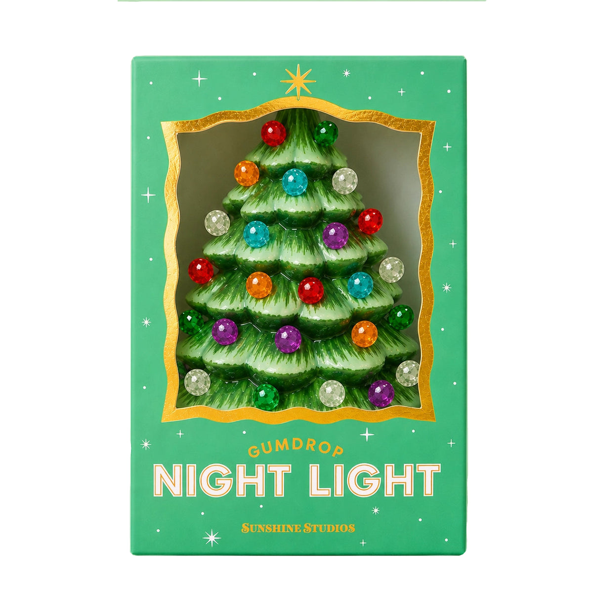 Gumdrop Tree Night Light - Green