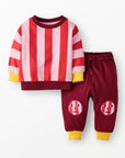 Hanna Andersson x Dusen Dusen Baby Sweatset - Red