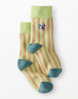 Hanna Andersson x Dusen Dusen Kids Crew Socks-Martine Stripe