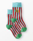 Hanna Andersson x Dusen Dusen Kids Crew Socks-Warm Stripe