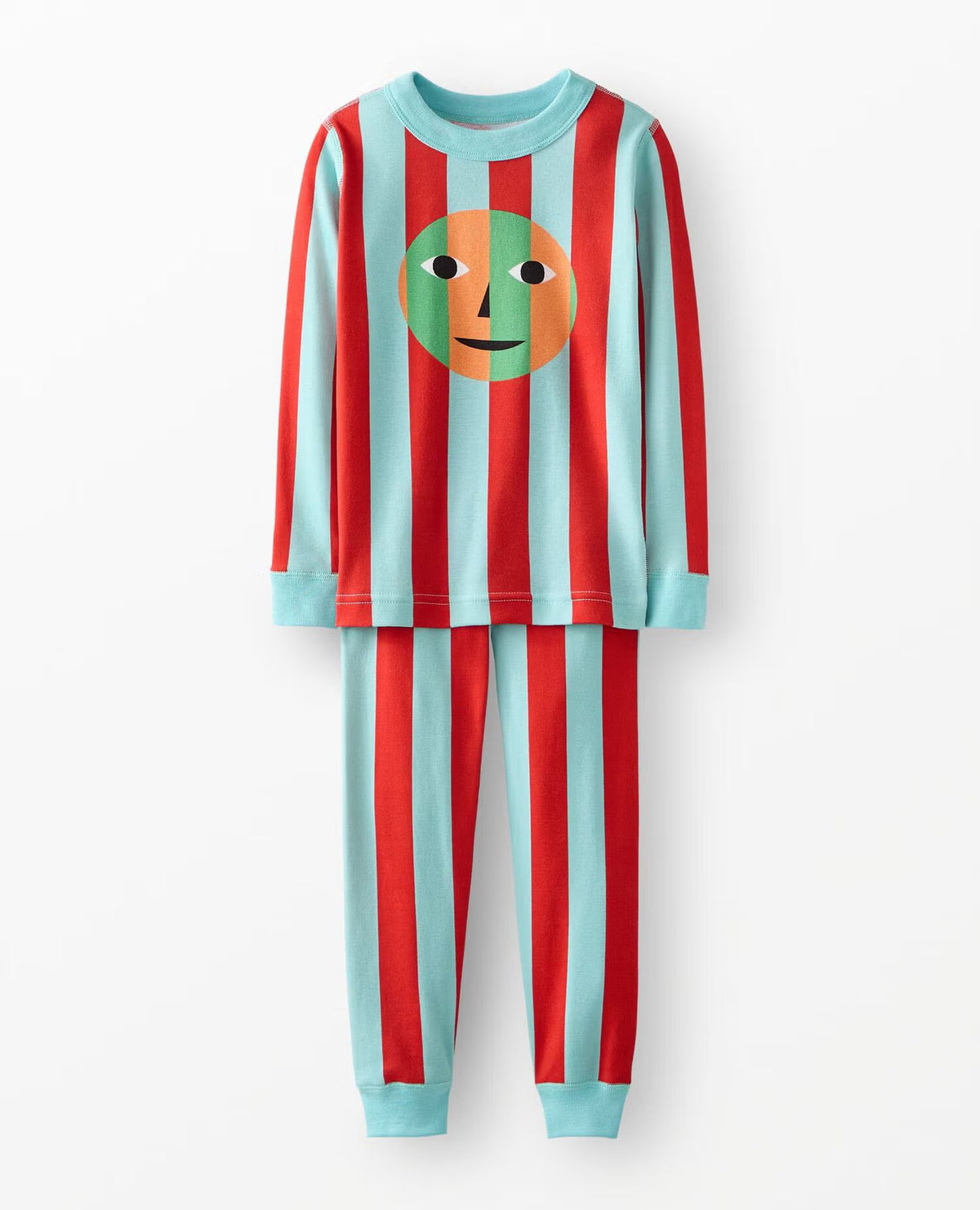 Hanna Andersson x Dusen Dusen Pajama Set - Warm Stripe