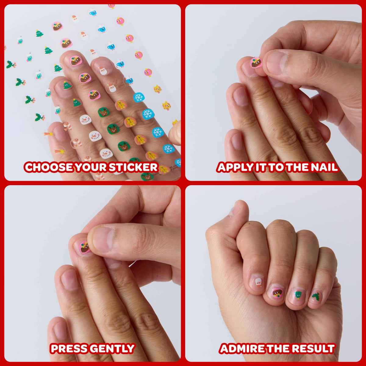 HO HO HO! Nail Stickers