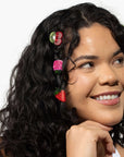 Micro Berry Basket Hair Claw Clip Set