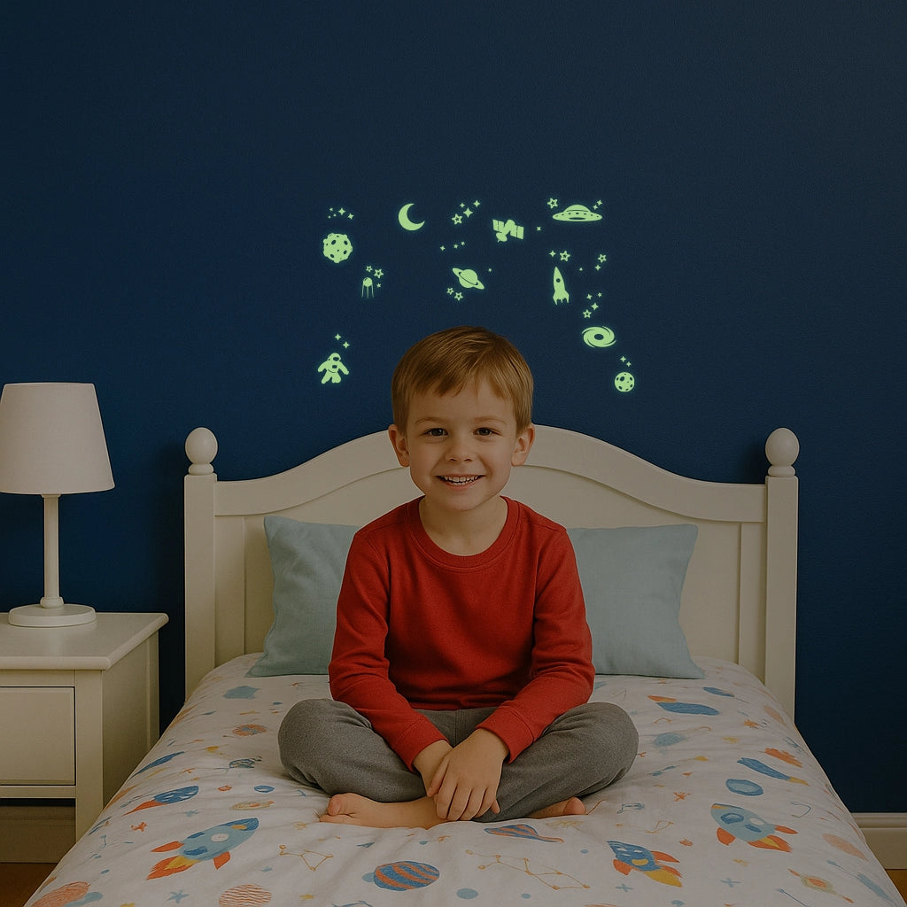 Space Everyday Glow-in-the-Dark Stickers