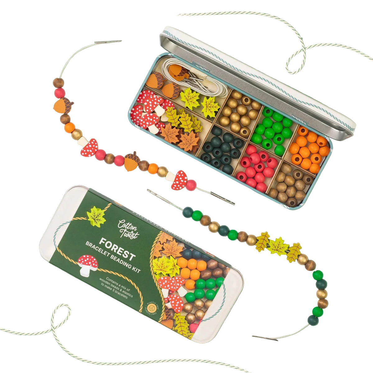 Forest Bracelet Bead Kit