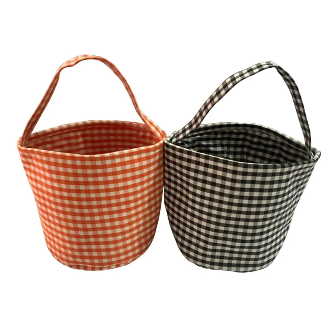 Orange Check Bag by Zsa Zsa & Lolli