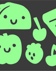 Silly Snacks Mini Pack Glow-in-the-Dark Stickers