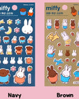 Miffy Soft Cushion Sticker Pack by K-Wonderland