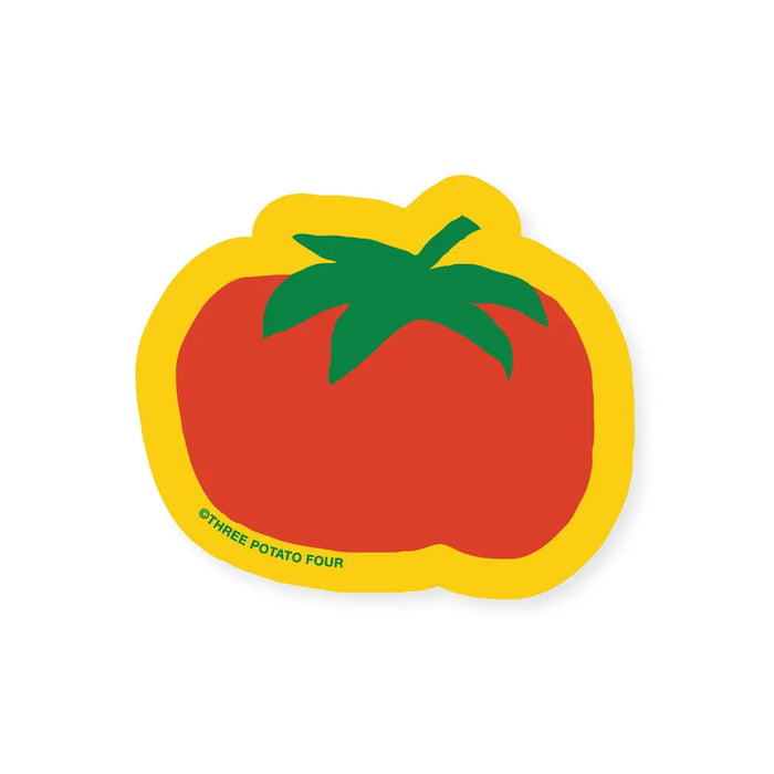 Tomato Sticker by Three Potato Four