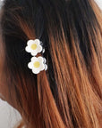 Micro Fruit and Flowers Hair Claw Clip Set