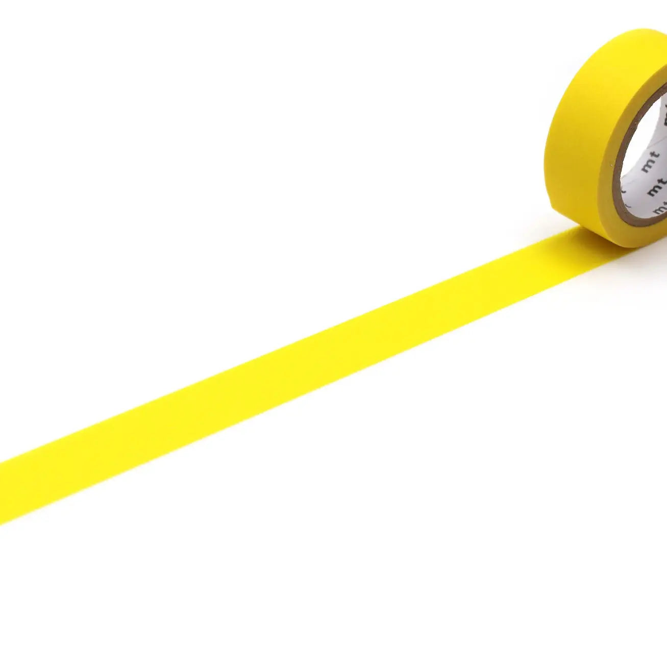 Matte Yellow Washi Tape