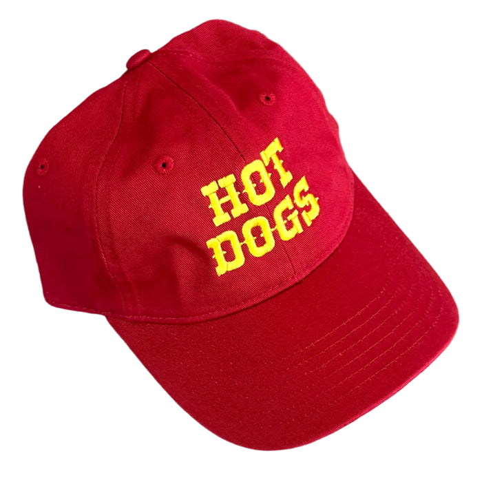 Hot Dogs Foodie Adult Dad Hat by The Silver Spider