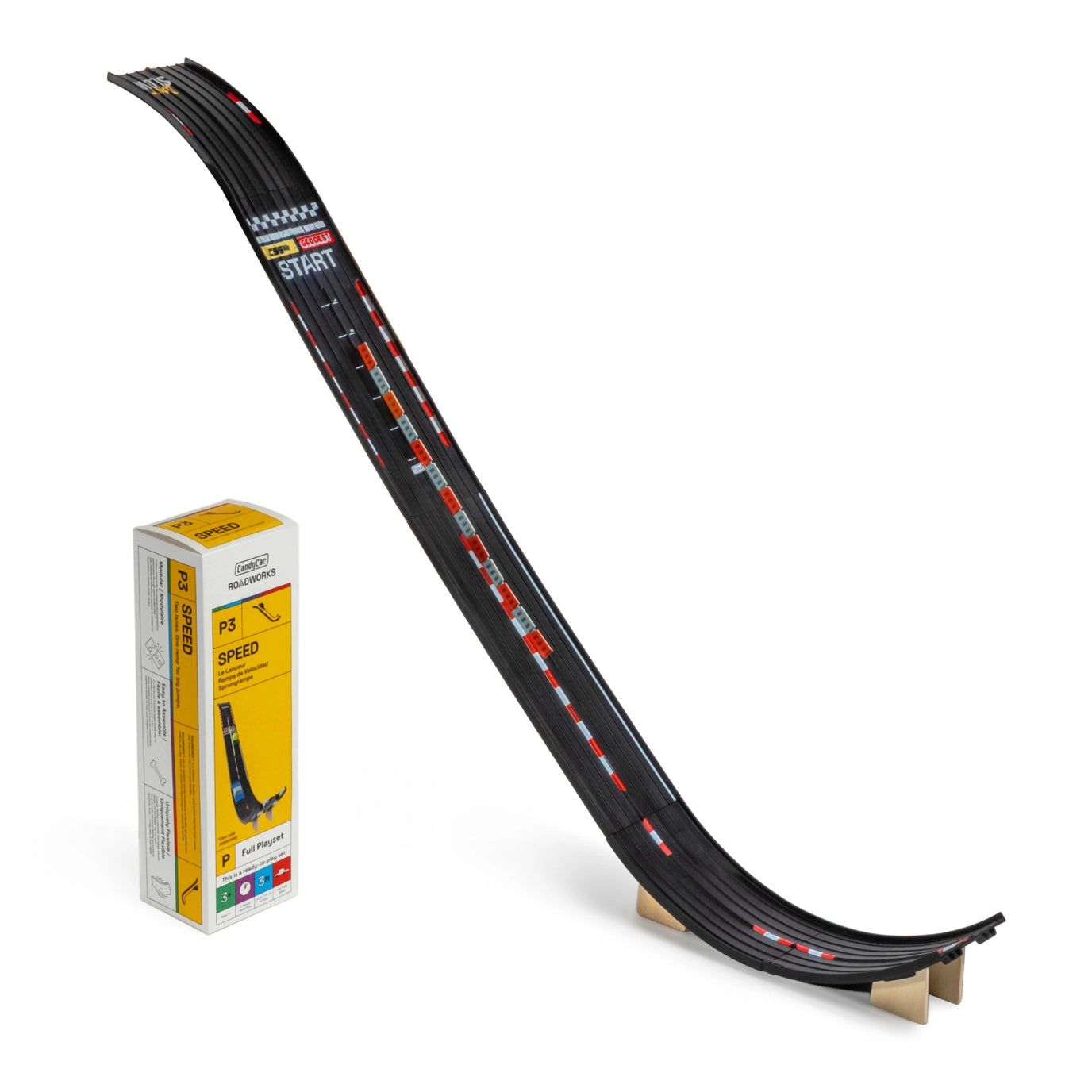 Speed Candycar Roadworks Playset