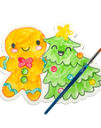 Playful Painters Easy Watercolor Painting Kit - Merry & Bright