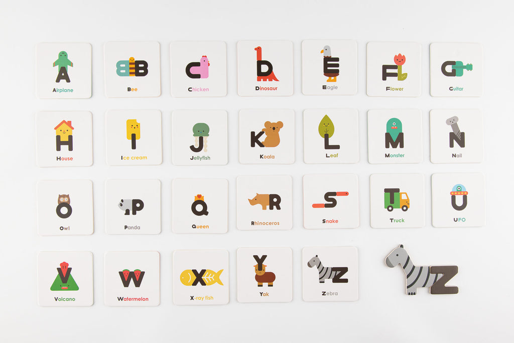 Magnetic Alphabet Play Set by Oioiooi