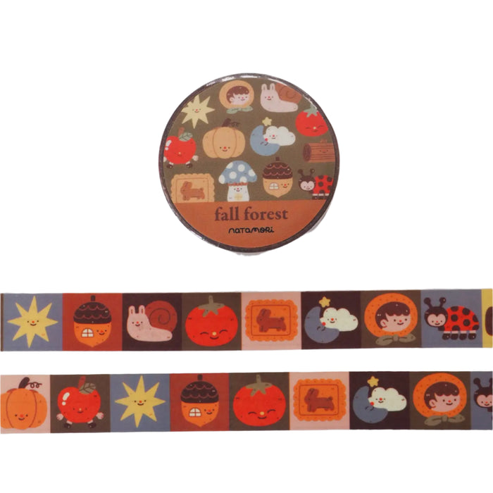 Fall Forest Washi Tape by natamori