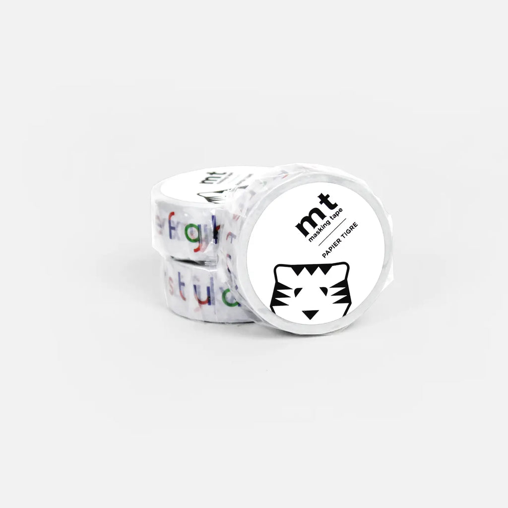 Masking Tape- Alphabet by MT Papier Tigre