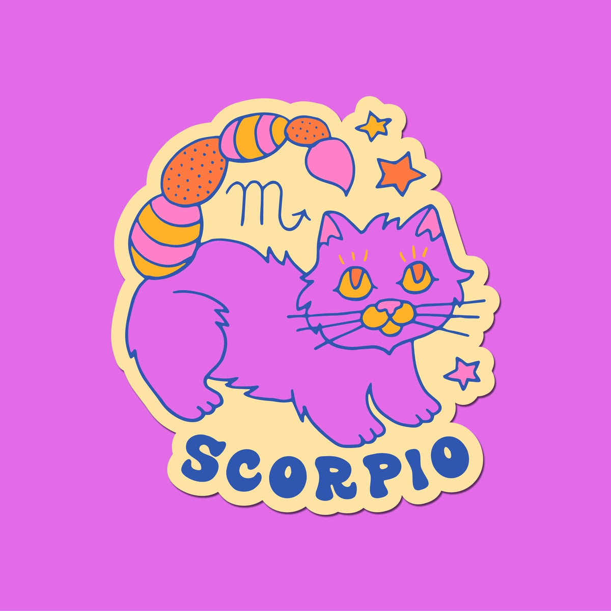 Astrology Cats Sticker