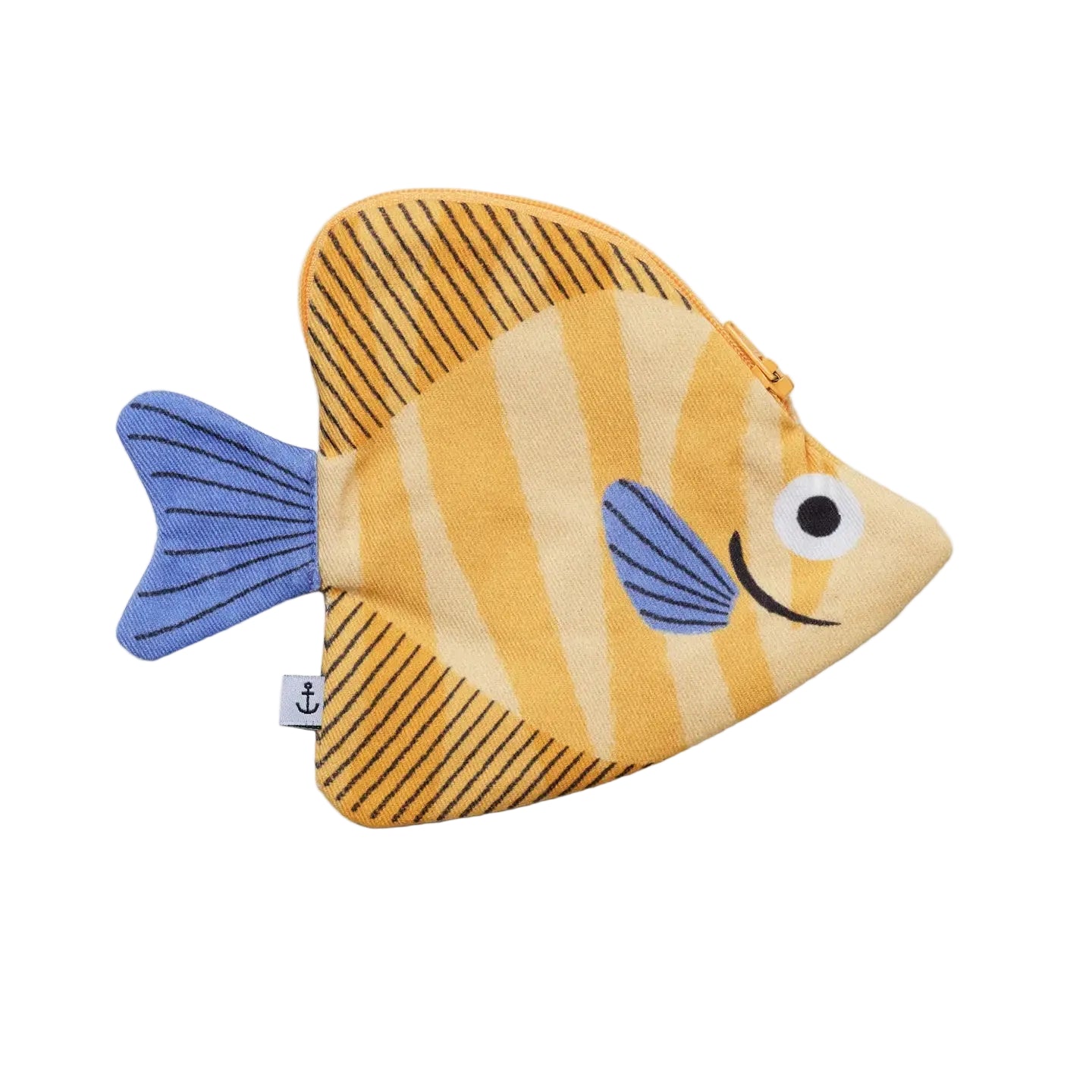 Yellow Moonyfish Keychain &amp; Purse