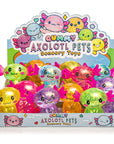 Gummy Axolotl Pet Sensory Squishy Toy by Kawaii Slime Company