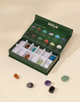 Set of 12 Collectible Gemstones