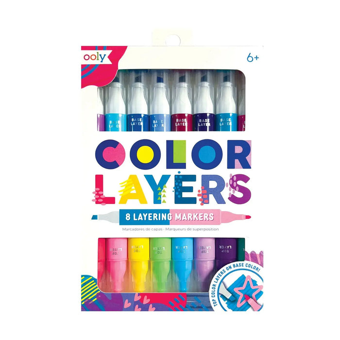 Color Layers Double Ended Layering Markers by Ooly