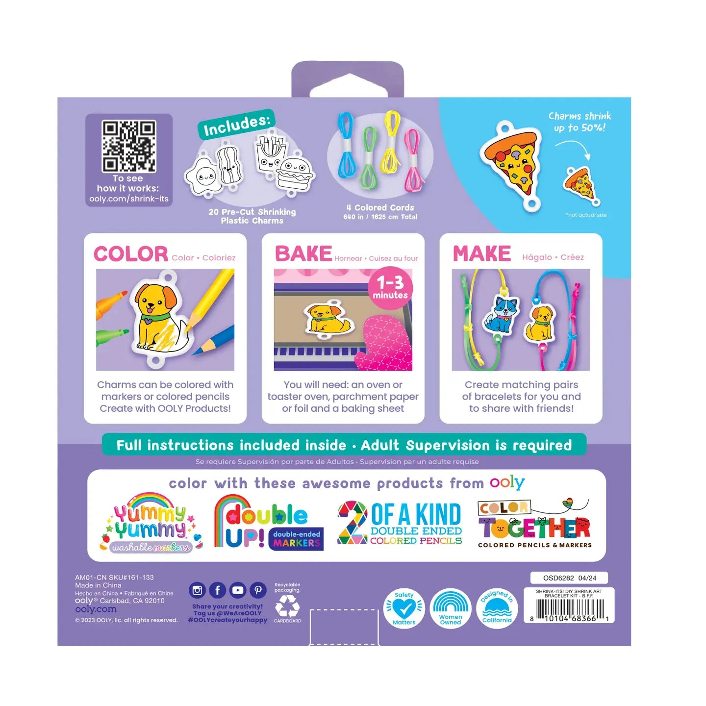 Shrink-Its! DIY Shrink Art Bracelet Kit