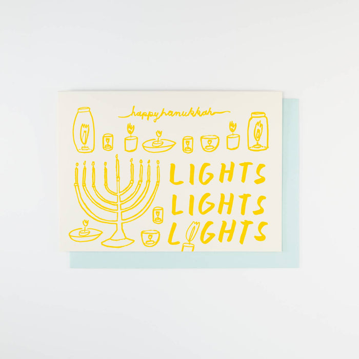 Lights Lights Lights Card by People I've Loved