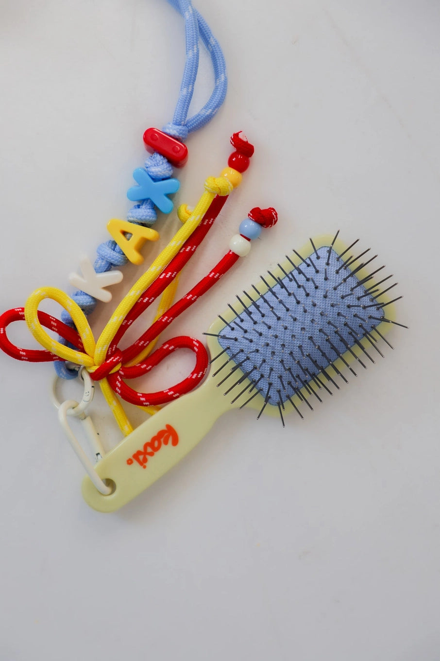 Mini Scalp to Ends Hairbrush Keychain