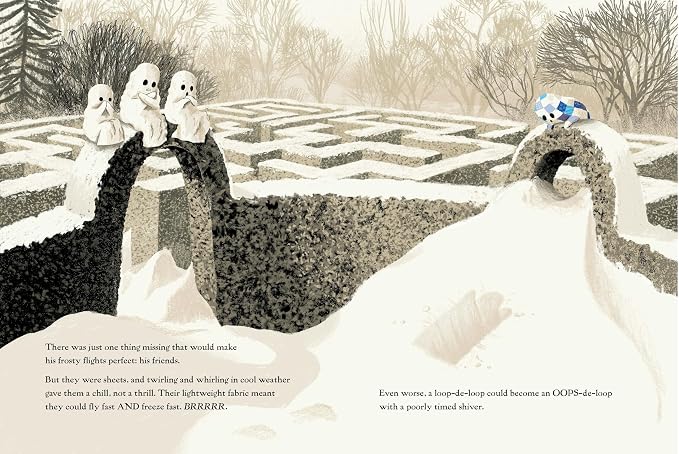 The Little Ghost Quilt's Winter Surprise by Riel Nason