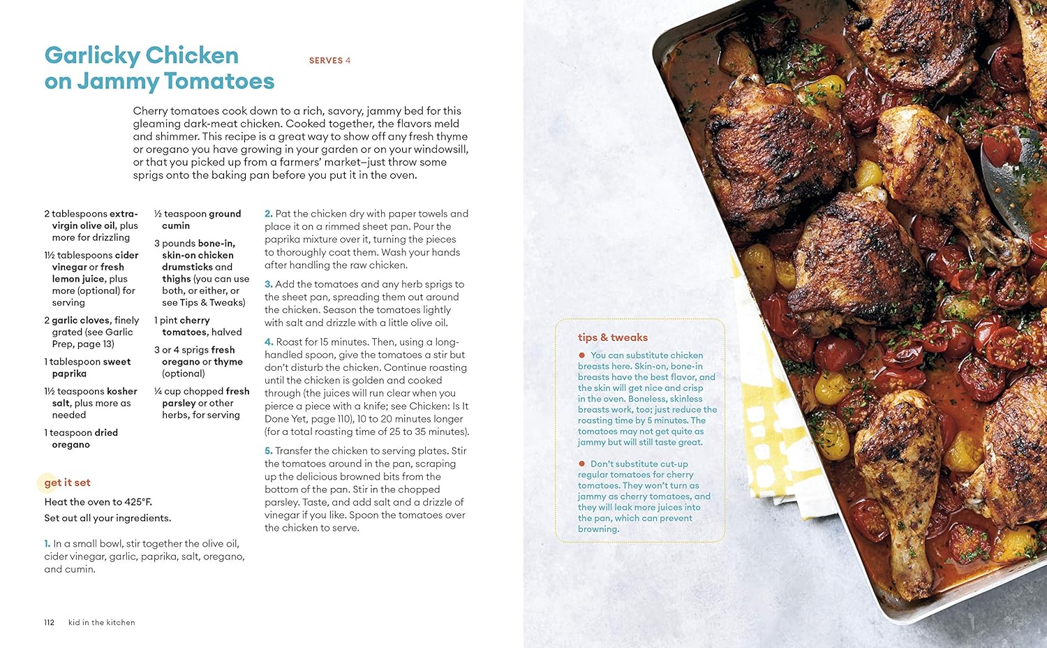 Kid in the Kitchen: 100 Recipes &amp; Tips For Young Home Cooks by Melissa Clark