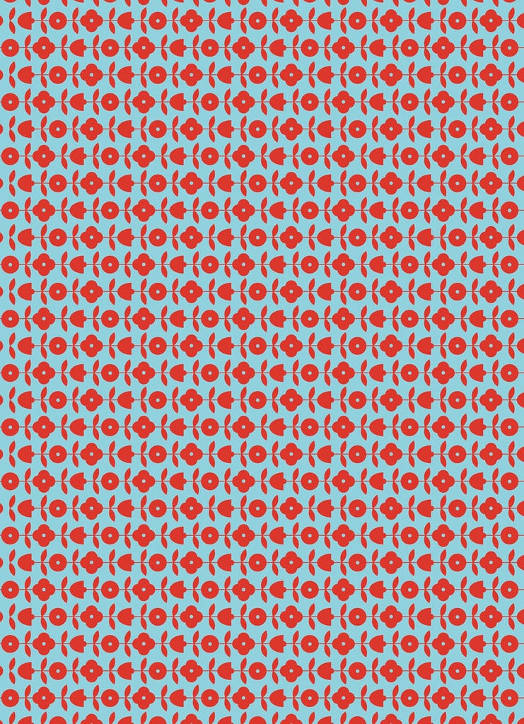 Florals Wrapping Paper by Amanda Jane Jones