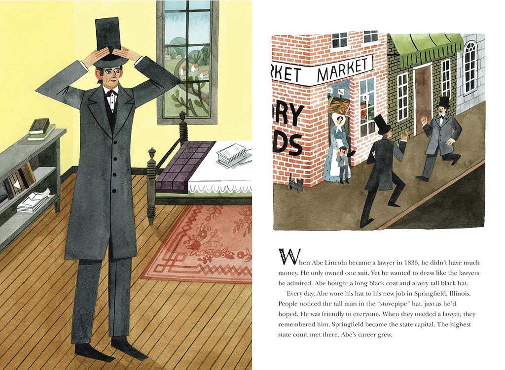 Abe Lincoln's Hat Book by Martha Brenner and Brooke Smart