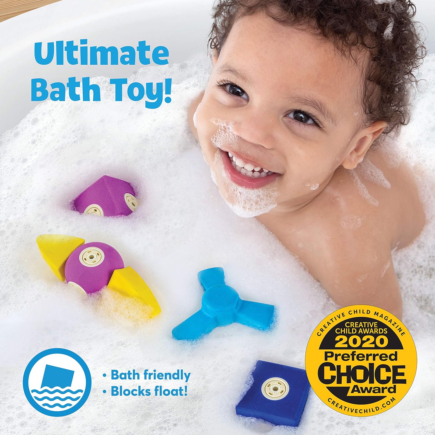 Critter Set Magnetic Foam Blocks