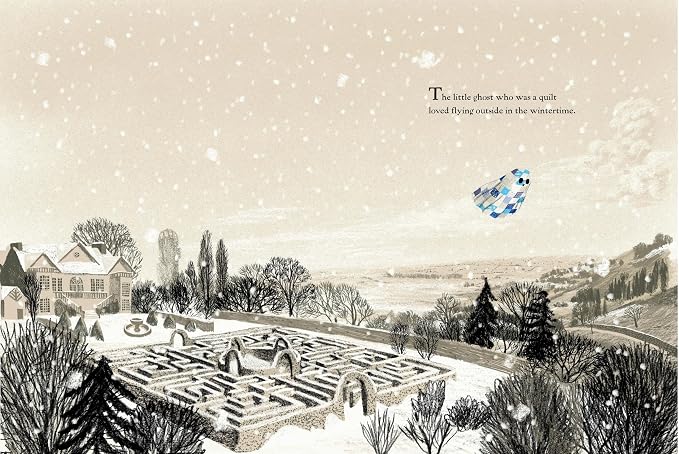 The Little Ghost Quilt's Winter Surprise by Riel Nason