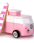 VW Beach Bus - Pink by Candylab