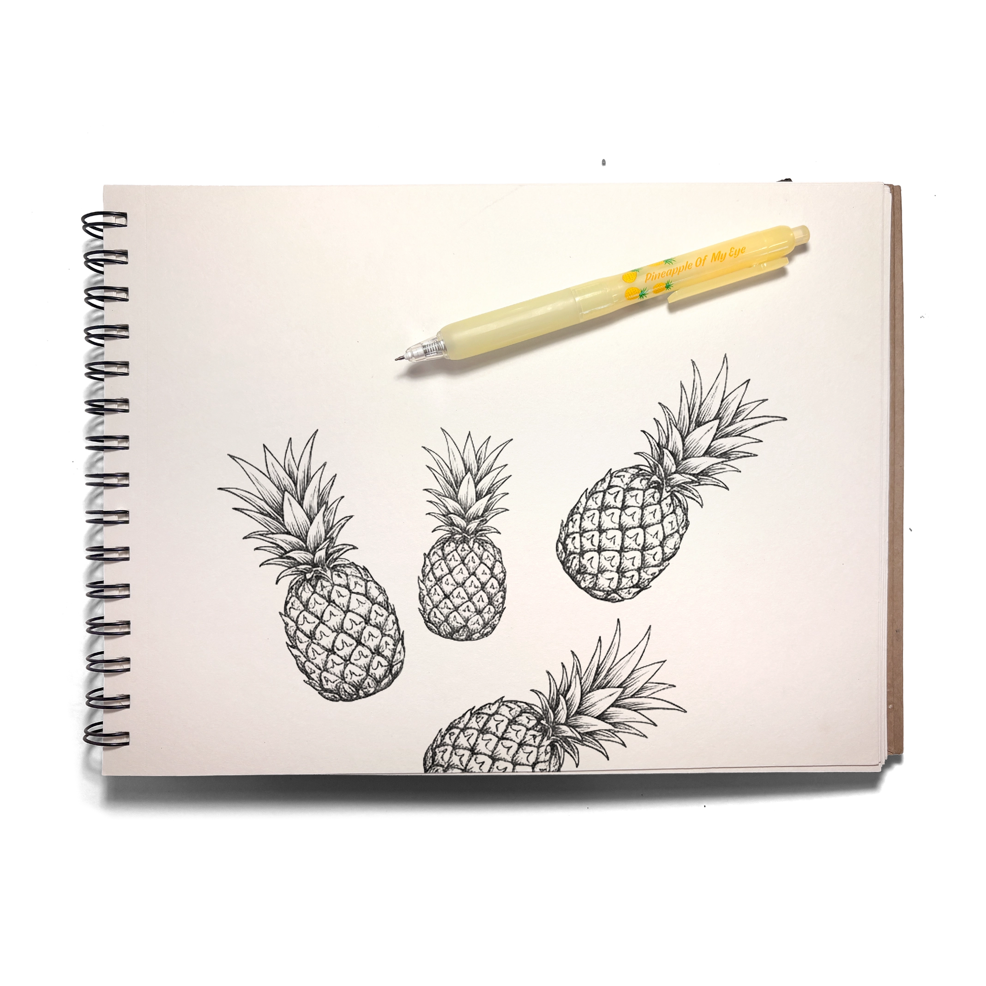 Pineapple Fresh Squeezed Scented Gel Pen