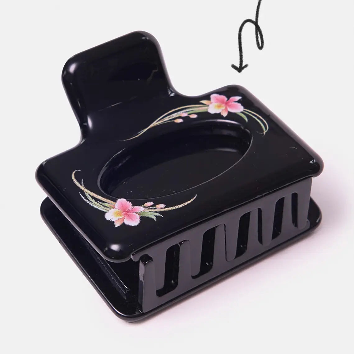 Midi Box Claw in Nouveau Lily