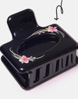 Midi Box Claw in Nouveau Lily