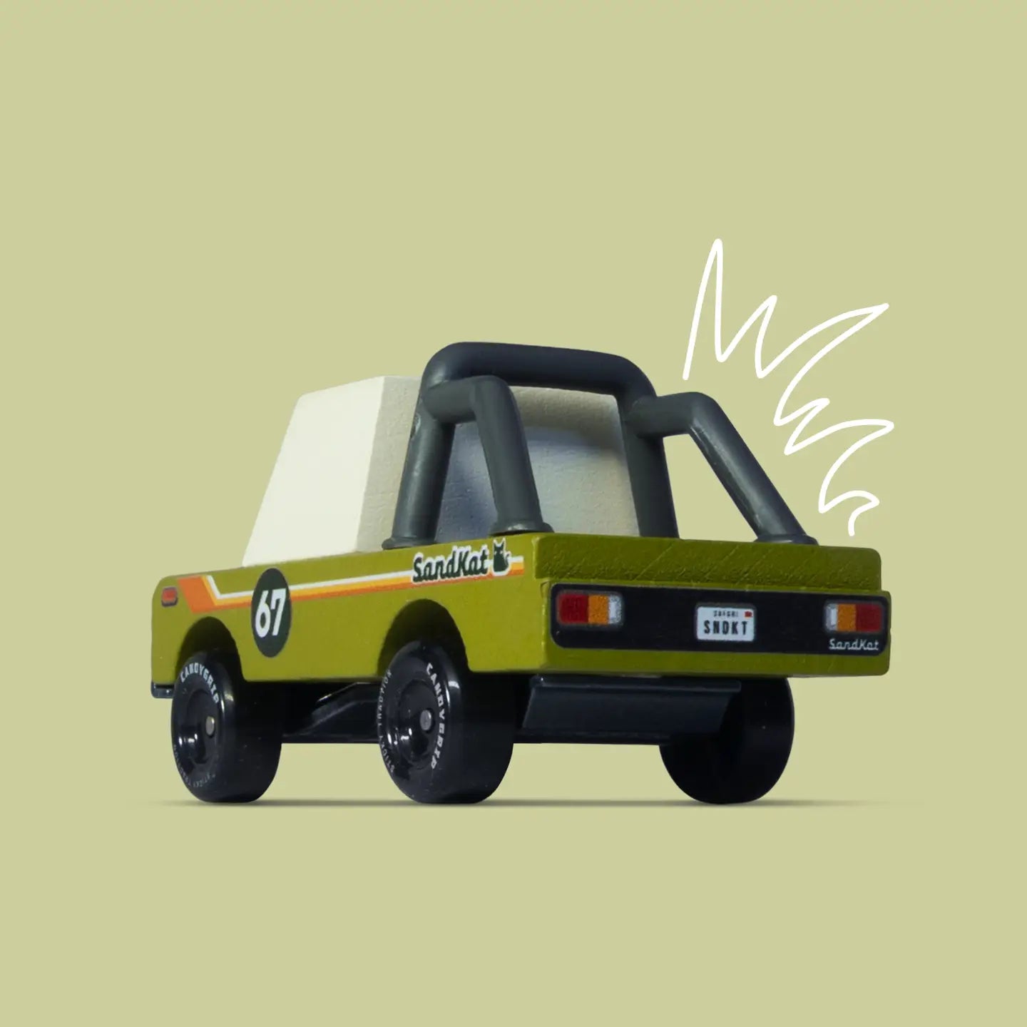 Sandkat Toons Car