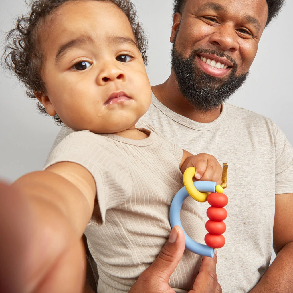 Primary Arch Ring Teether by January Moon