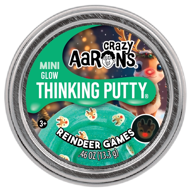 Holiday Mini Thinking Putty by Crazy Aarons