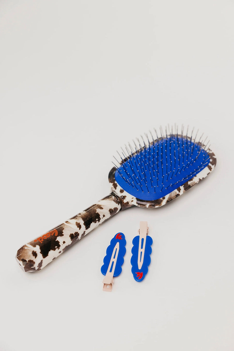 Scalp to Ends Brush - Cow Print