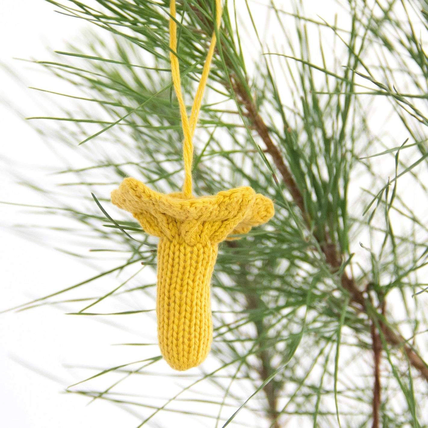 Mushroom Holiday Ornaments Set