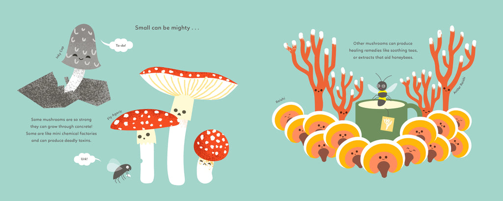 Mushrooms Know: Wisdom from Our Friends the Fungi Book by Kallie George