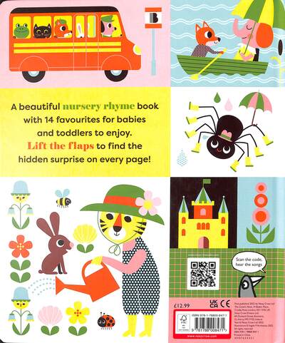 My First Lift-The-Flap Nursery Rhymes by Ingela P. Arrehenius