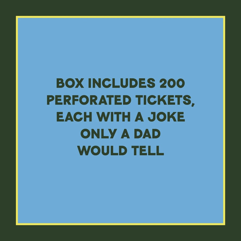 Take A Ticket Dad Jokes by Chronicle Books